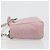 Bolsa Christian Dior Lady Dior Cannage em nylon com alça de plástico 2way Auth am11890A Prata Rosa - vista 4