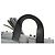 SAINT LAURENT Backpack Leather Black Silver Auth 185905SM Silvery - view 14