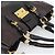 Borsa Miu Miu Madras in Pelle 2way Nera Oro Auth 187556A Nero D'oro - vista 6
