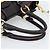 Borsa Miu Miu Madras in Pelle 2way Nera Oro Auth 187556A Nero D'oro - vista 7