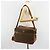 Borsa a tracolla Salvatore Ferragamo in tela verde e oro Auth BA13340A D'oro - vista 24