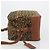 Borsa a tracolla Salvatore Ferragamo in tela verde e oro Auth BA13340A D'oro - vista 4