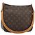 LOUIS VUITTON Bolsa de Ombro Monogram Looping MM M51146 LV Auth 186108V Monograma
