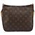 LOUIS VUITTON Bolsa de Ombro Monogram Looping MM M51146 LV Auth 186108V Monograma - vista 2