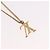 Collana LOUIS VUITTON LV Upside Down in metallo Gold M62682 LV Auth 185785M - vista 3