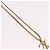 Collana LOUIS VUITTON LV Upside Down in metallo Gold M62682 LV Auth 185785M - vista 4