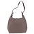 Bolso de hombro LOEWE de cuero morado gris Auth 186309 Morado oscuro - vista 13