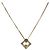 Collana GIVENCHY con strass metallico Gold Auth SW2366 D'oro