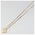 Collana GIVENCHY con strass metallico Gold Auth SW2366 D'oro - vista 11