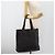 Salvatore Ferragamo Tote Bag Leder Schwarz Silber Auth ka4781 - Ansicht 23