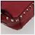 VALENTINO Studs Backpack Leather Red Gold Auth BA13290 Golden - view 17