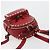 VALENTINO Studs Backpack Leather Red Gold Auth BA13290 Golden - view 6