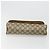 GUCCI GG Supreme Web Sherry Line Clutch Bag PVC Beige 89 01 030 Auth 187358 - view 6