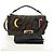 FENDI Zucca Canvas Mamma Baguette Shoulder Bag 2way Black Brown Auth 185598SM Marrone Nero - vista 12