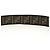 FENDI Zucca Canvas Mamma Baguette Shoulder Bag 2way Black Brown Auth 185598SM Marrone Nero - vista 20