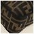FENDI Zucca Canvas Mamma Baguette Shoulder Bag 2way Black Brown Auth 185598SM Marrone Nero - vista 21