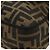 FENDI Zucca Canvas Mamma Baguette Shoulder Bag 2way Black Brown Auth 185598SM Marrone Nero - vista 22