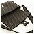 FENDI Zucca Canvas Mamma Baguette Shoulder Bag 2way Black Brown Auth 185598SM Marrone Nero - vista 28