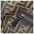FENDI Zucca Canvas Mamma Baguette Shoulder Bag 2way Black Brown Auth 185598SM Marrone Nero - vista 32