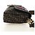 FENDI Zucca Canvas Mamma Baguette Shoulder Bag 2way Black Brown Auth 185598SM Marrone Nero - vista 4