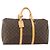 LOUIS VUITTON Borsa Boston Monogram Keepall 50 M41426 LV Auth 183612SAV Monogramma