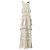 Abito maxi senza maniche in maglia crochet avorio Staud