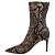Stella Mc Cartney Botines Stella McCartney Coffee Iconic Snake Print Castaño - vista 3