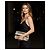 Clutch Coach in pelle oro metallizzato D'oro - vista 2