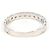 Autre Marque PT900 Platinring mit Diamant - Ansicht 3