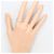 Autre Marque PT900 Platinring mit Diamant - Ansicht 6