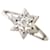 Autre Marque Platinring mit Diamant