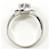 Autre Marque Platinring mit Diamant - Ansicht 2