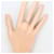 Autre Marque Platinring mit Diamant - Ansicht 6