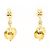 Autre Marque Orecchini pendenti in oro giallo 18K D'oro