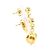 Autre Marque Orecchini pendenti in oro giallo 18K D'oro - vista 2