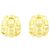 Autre Marque Orecchini a cerchio in oro giallo 18K D'oro