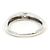 Autre Marque PT900 Platinring mit Diamant - Ansicht 3