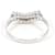 Autre Marque Platinring mit Diamant - Ansicht 3