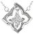 Autre Marque Collana in oro bianco 18K e diamanti D'oro
