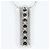 Autre Marque Collana in oro bianco 18K e diamanti Nero D'oro - vista 3