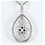 Autre Marque Collana in oro bianco 18K con diamanti neri Nero D'oro - vista 3