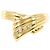 Autre Marque 18K Gelbgold Diamantring Golden