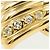 Autre Marque 18K Gelbgold Diamantring Golden - Ansicht 2