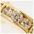 Autre Marque 18K Gelbgold-Ring mit braunem Diamanten Golden - Ansicht 2