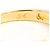 Autre Marque 18K Gelbgold-Ring mit braunem Diamanten Golden - Ansicht 6