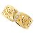 Autre Marque 18K Gelbgold-Ring mit Diamant Golden