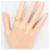 Autre Marque 18K Gelbgold-Ring mit Diamant Golden - Ansicht 6