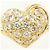 Autre Marque 18K Gelbgold-Ring mit Diamant Golden - Ansicht 2