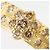 Autre Marque 18K Gelbgold-Ring mit braunem Diamanten Golden - Ansicht 2