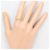 Autre Marque 18K Gelbgold-Ring mit braunem Diamanten Golden - Ansicht 7
